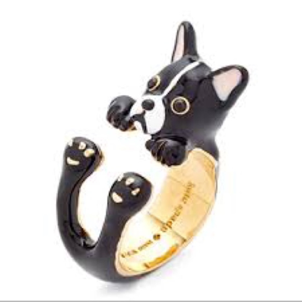 Kate Spade Ma Cherie Antoine Dog Ring Sz 7